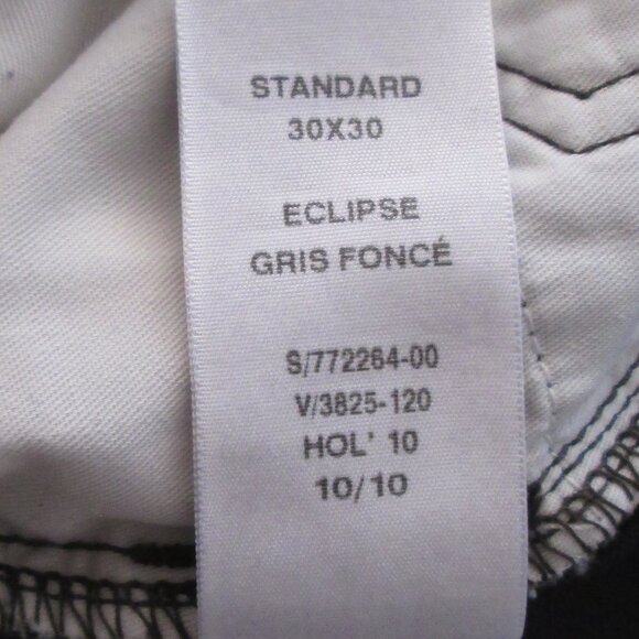 Pre Owned Men's 2 Pairs Gap Corduroy Jeans Standard Fit Black & Tan Size 30/30 - Picture 9 of 9